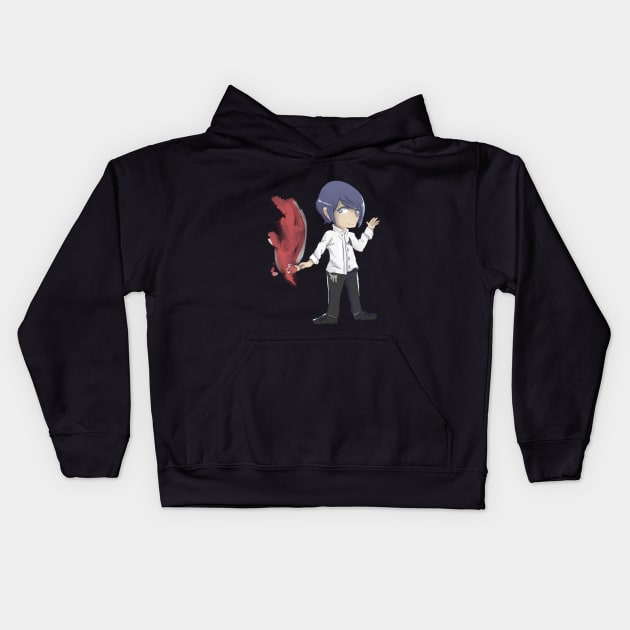 Yusuke Kids Hoodie by lusalema